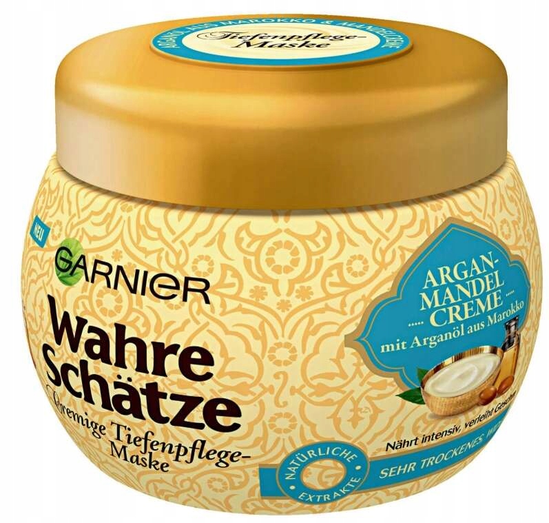 

Garnier True Treasures, Kremowa maska, 300ml