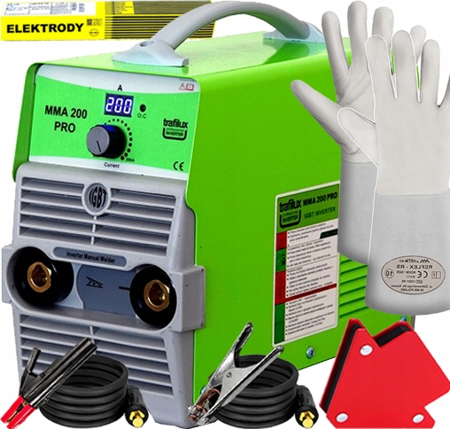 Elektrodová Invertorová Svářečka Trafilux Mma 200 Pro 230V 200A Tig