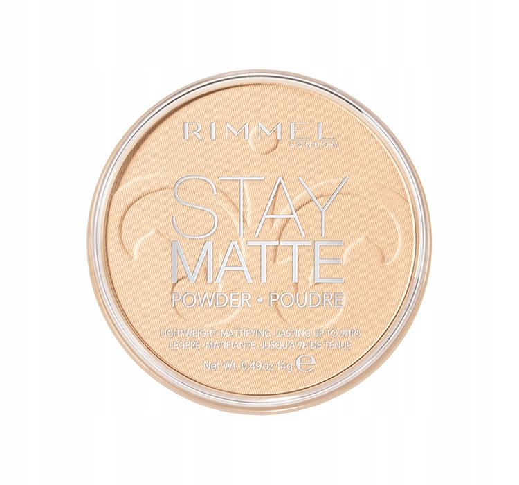Rimmel Stay Matte Matujący Puder 001 Transparent