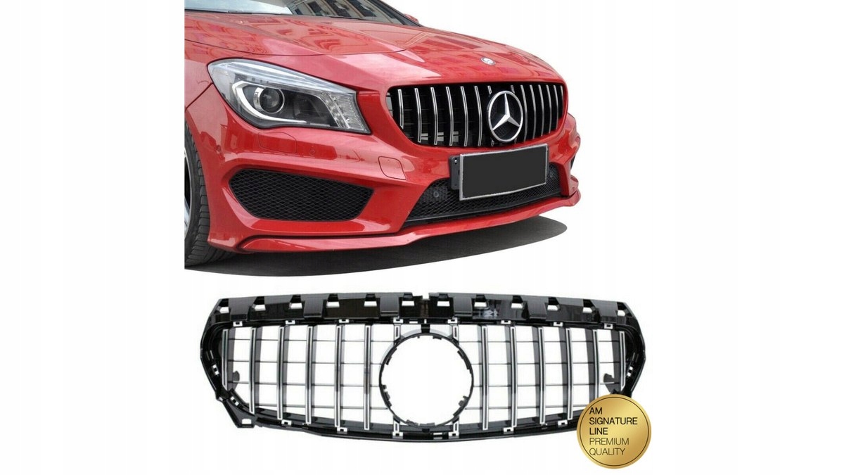 Gril Mercedes-Benz Cla C117, X117 Gt Chrome & Black