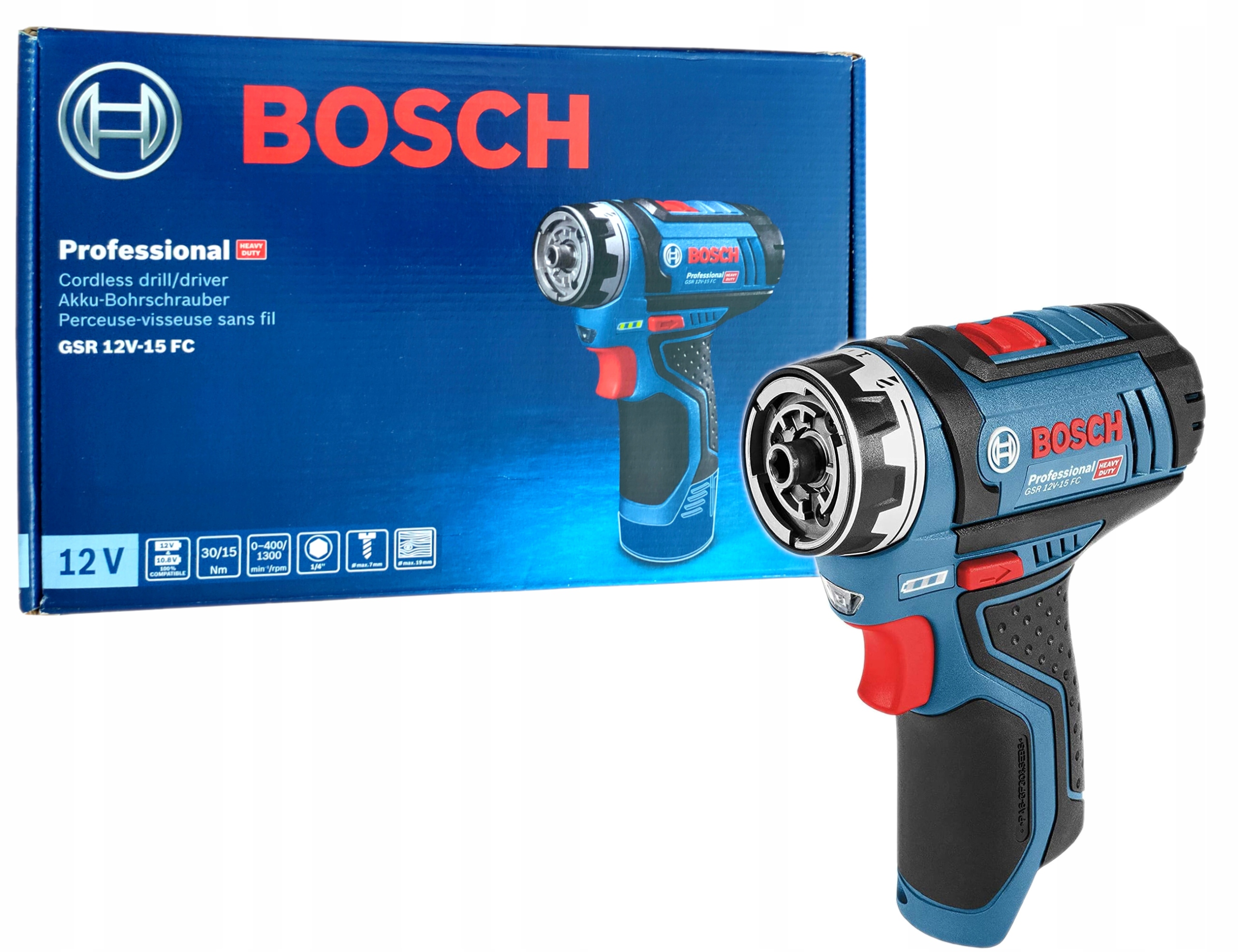 Wkrętarka Bosch Gsr 12V-15 Fc wkrętarka wiertarka aku 30Nm 06019F6004 body