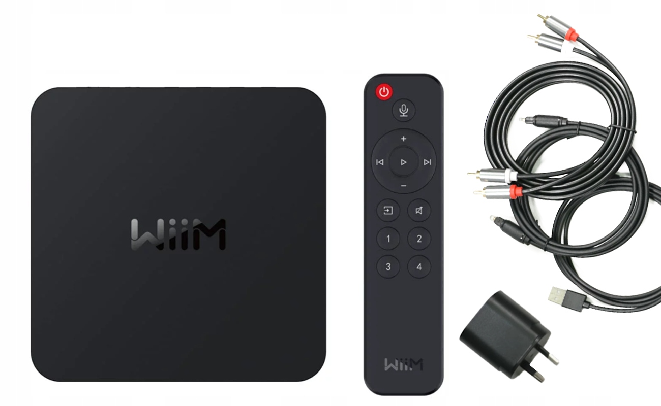 Wiim Pro Plus Sieťový Prehrávač Spotify Tidal Bluetooth 5.1 Diaľkové Ovládanie