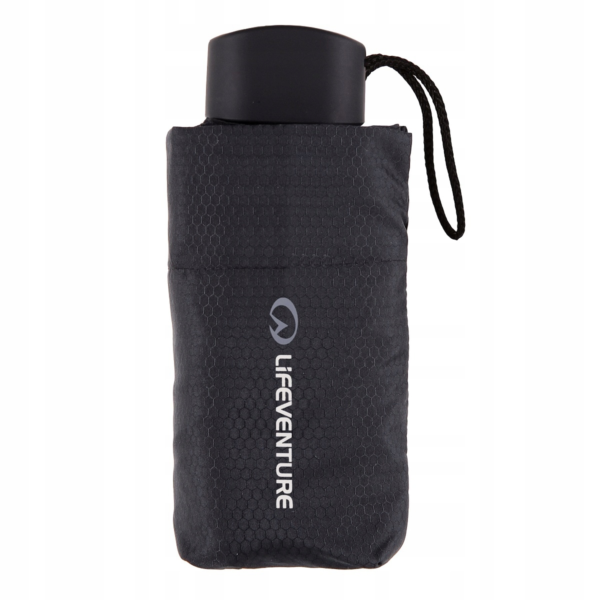 Parasolka kompaktowa Lifeventure Black Small