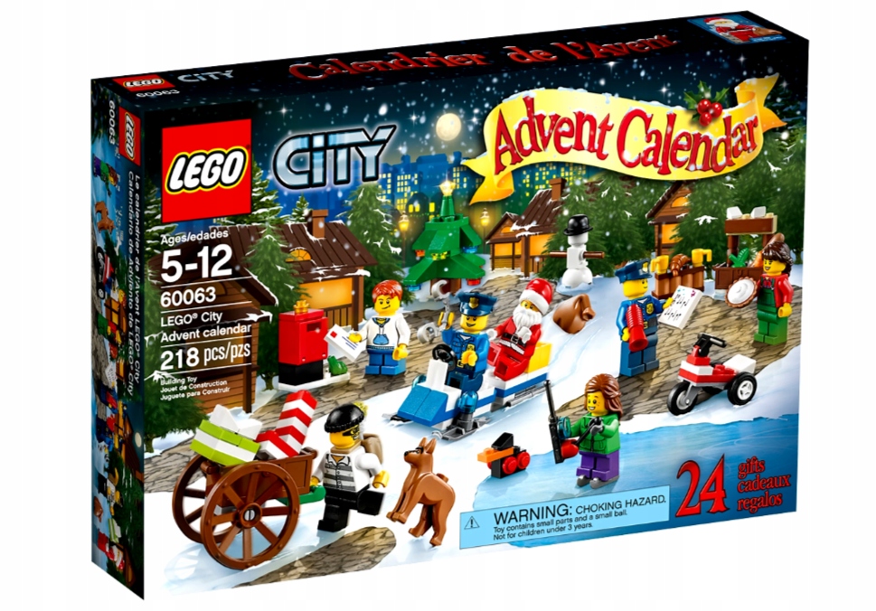Lego 60063 City Kalendarz adwentowy