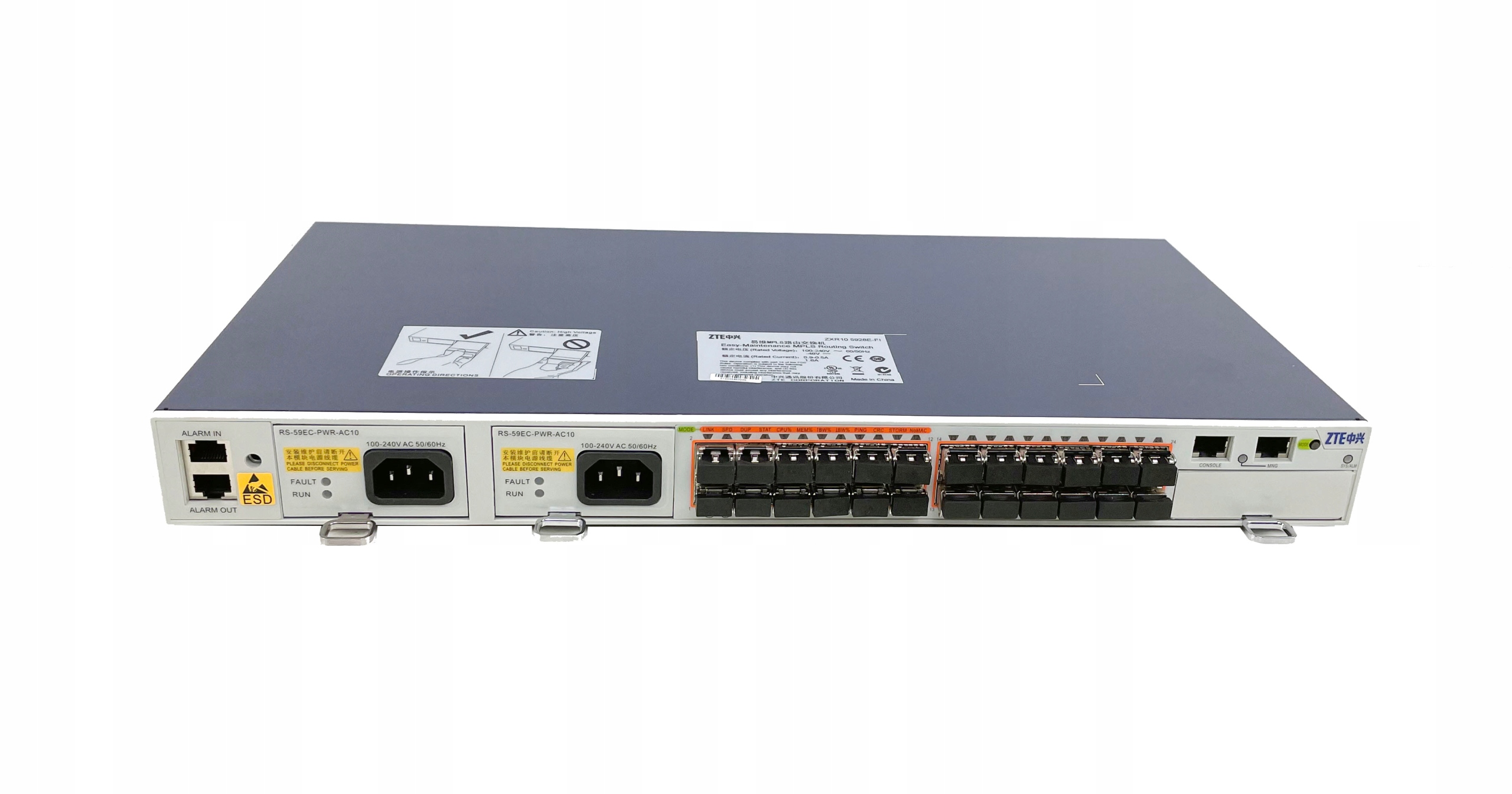 ZTE ZXR10 5928E-FI Easy-Maintenance MPLS Routing Switch - Sklep, Opinie, Cena w Allegro.pl ZTE ZXR10 5928E-FI Easy-Maintenance MPLS Routing Switch - Sklep, Opinie, Cena w Allegro.pl