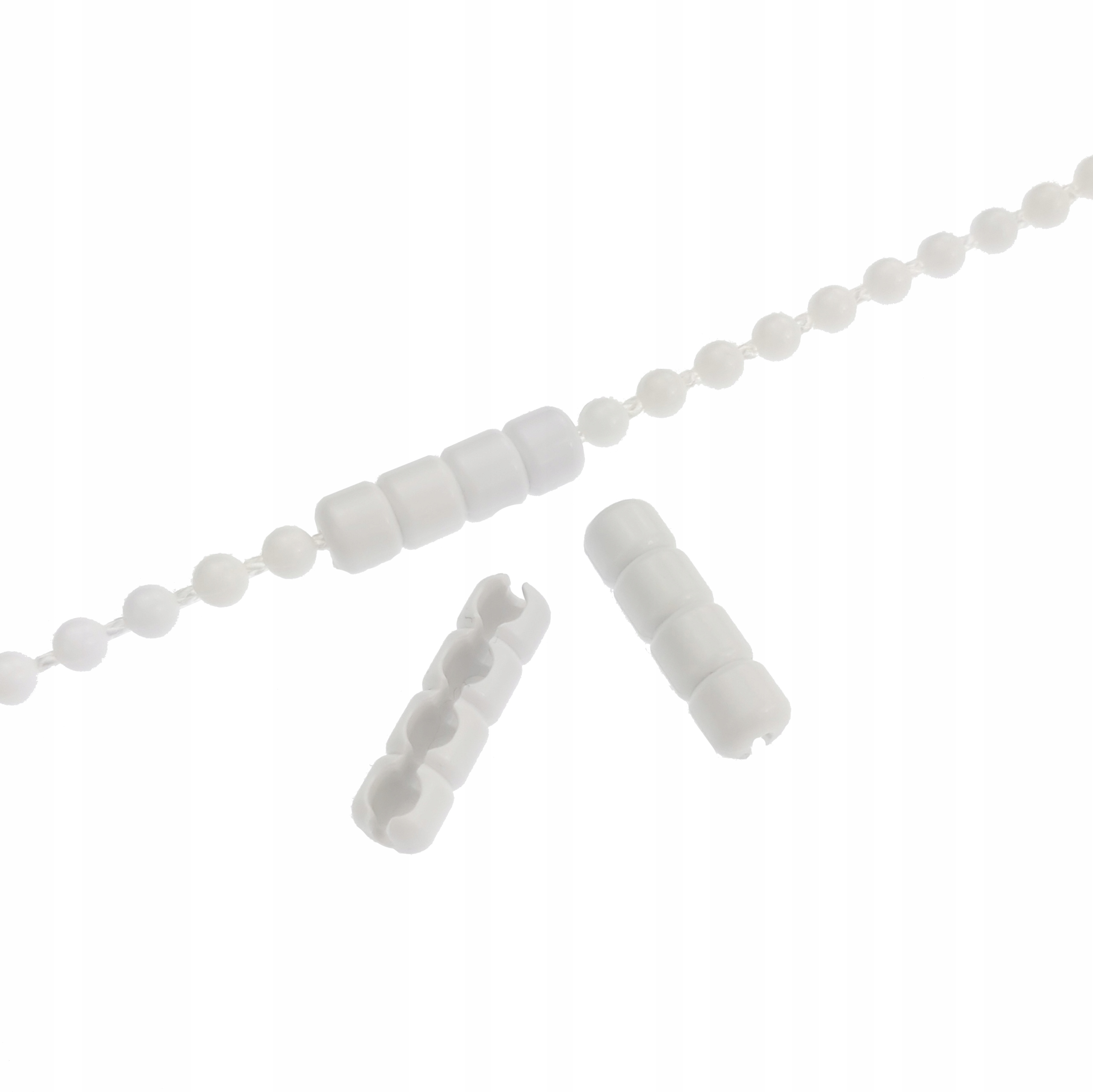 

Łącznik łańcuszka rolet niezrywalny 4,4 mm biały