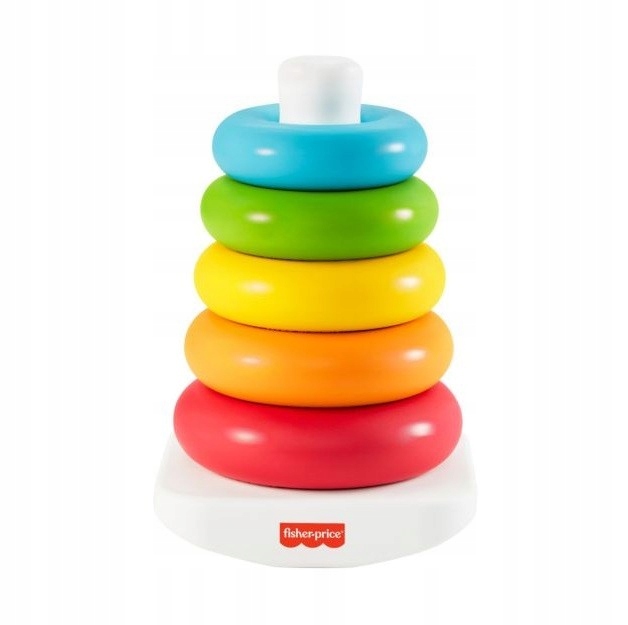 

GRF09 Piramidka z kółek piramida Fisher Price