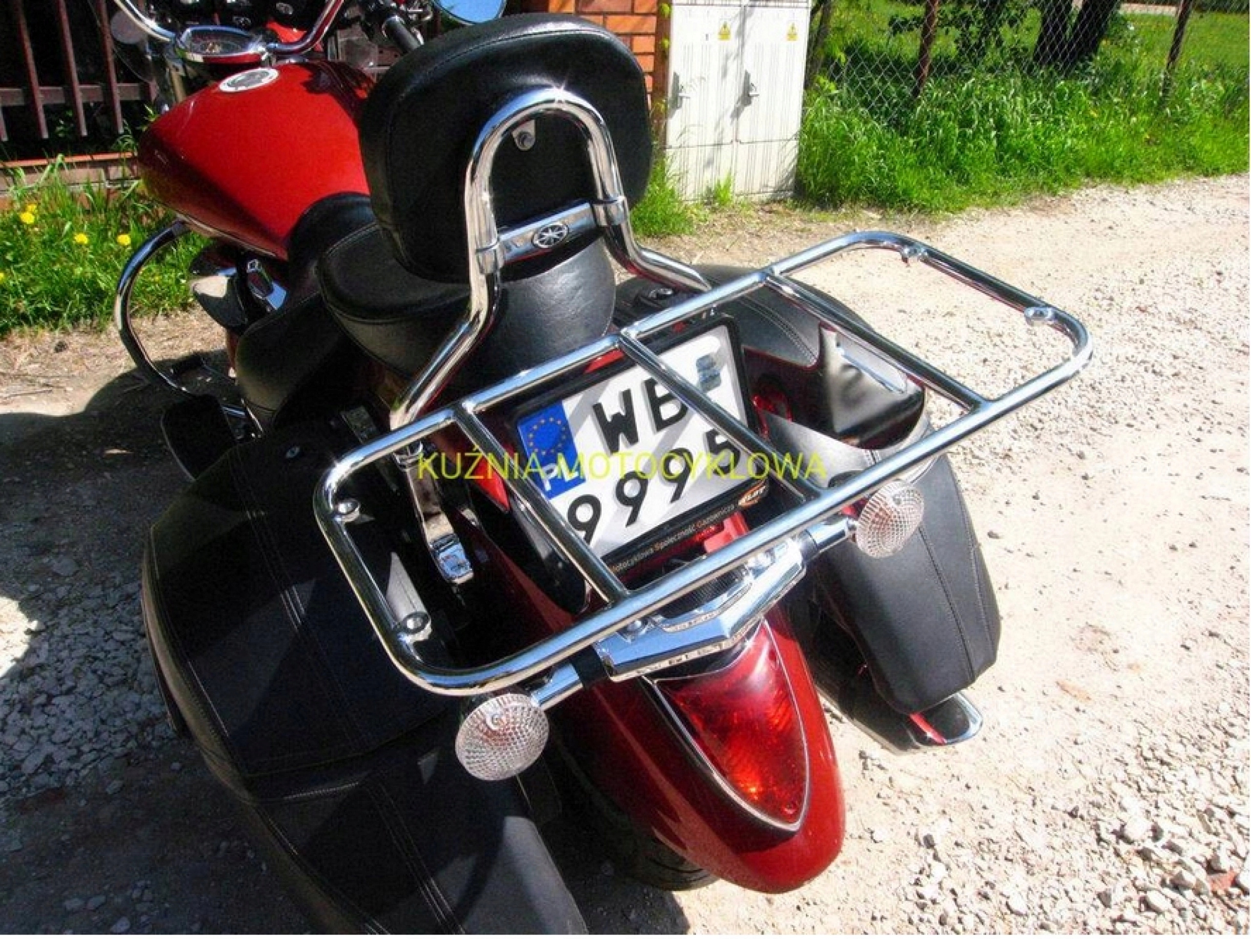 BAGAŻNIK POD ORGINALNEGO OPARCIA XVS1300 MIDNIGHT Producent inny