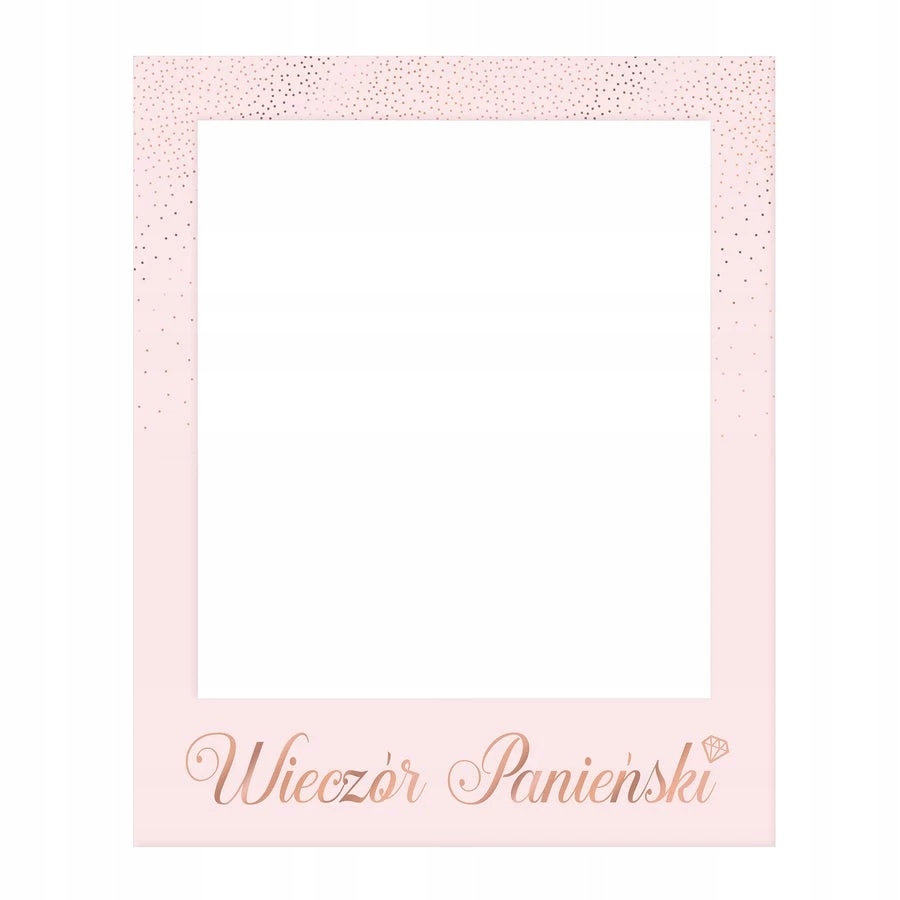 

Ramka do zdjęć rose gold 50x60cm Wieczór panieński