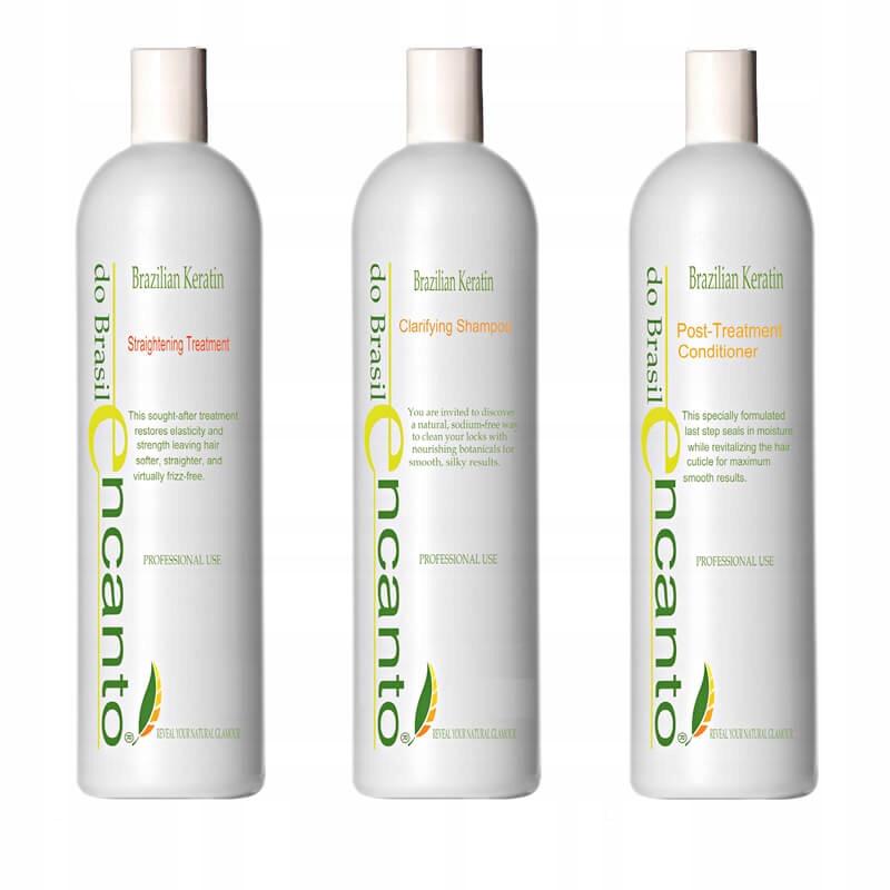 Encanto Brazilský keratin Rovnání 3x473 ml