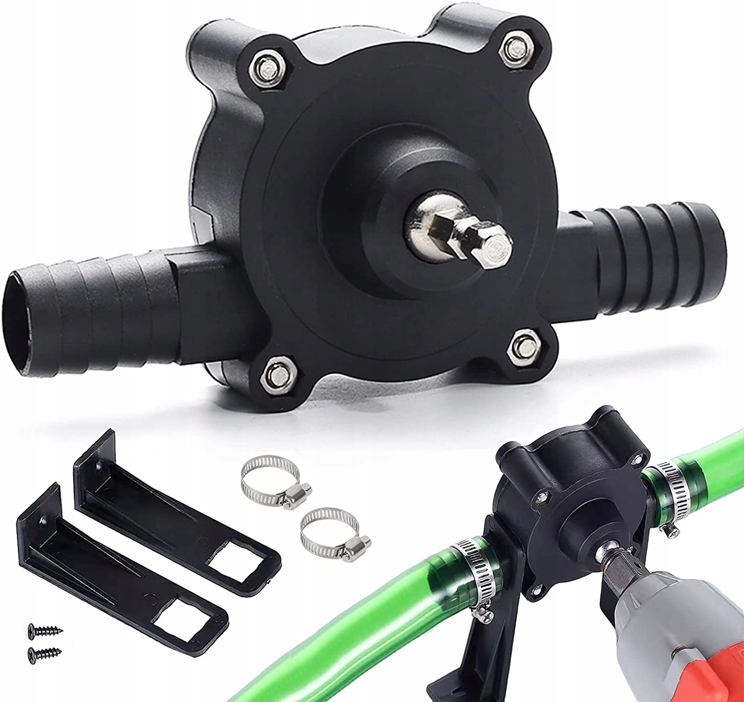 POMPA POMPKA DO PALIWA WODY ROPY NA WIERTARKĘ PRO Pojemność hydrofora 30 l