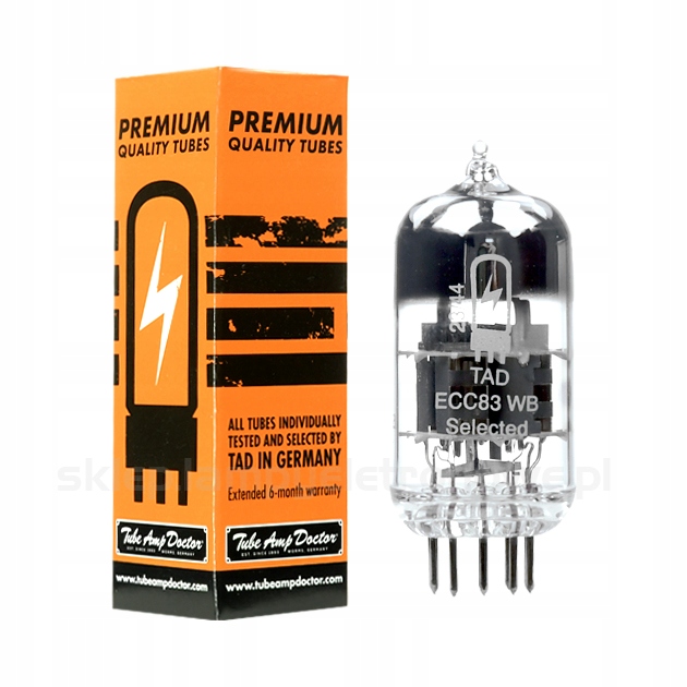 ECC83-WB 12AX7, ECC83, ECC803, 7025, Tad Premium Selection RT093