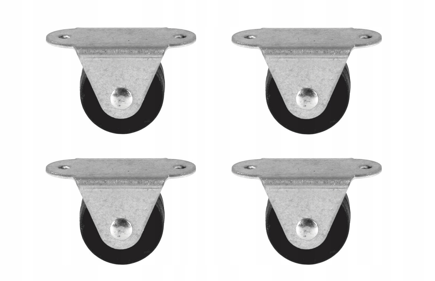 

4 x Rolka Sztywna Do Mebli Kółko Meblowe Fi 30 MM
