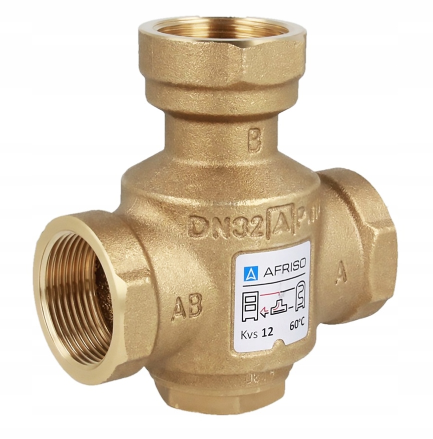 Teplotný Ventil Kotla Afriso Atv 556 DN32 60°C