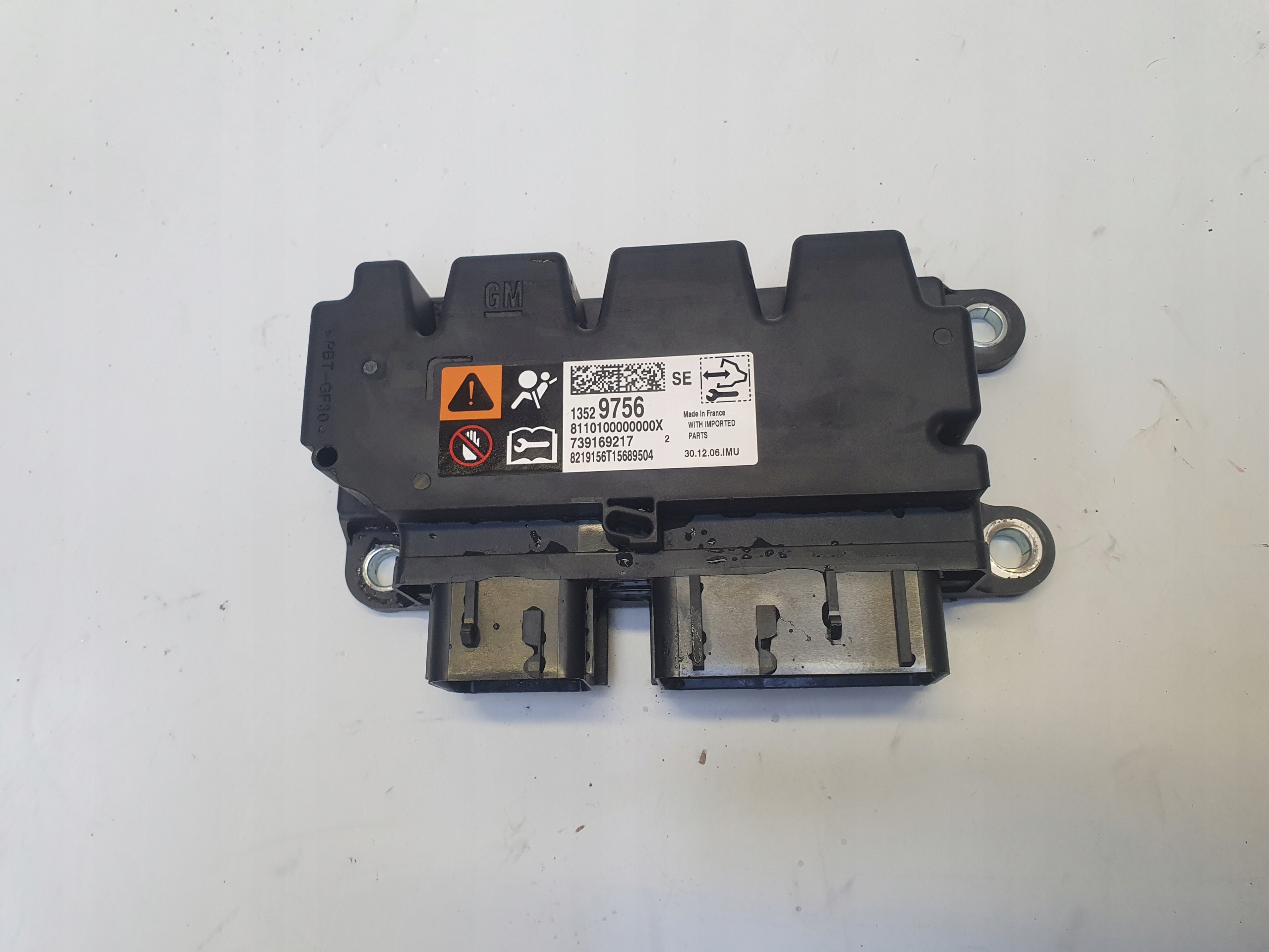 OPEL ASTRA K modulo SENSOR airbag airbag 13529756