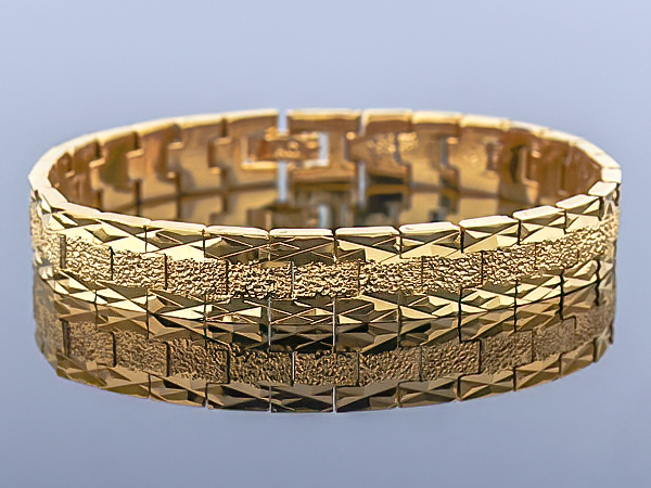 

Elegancka złota bransoletka 14k ! Jakość !