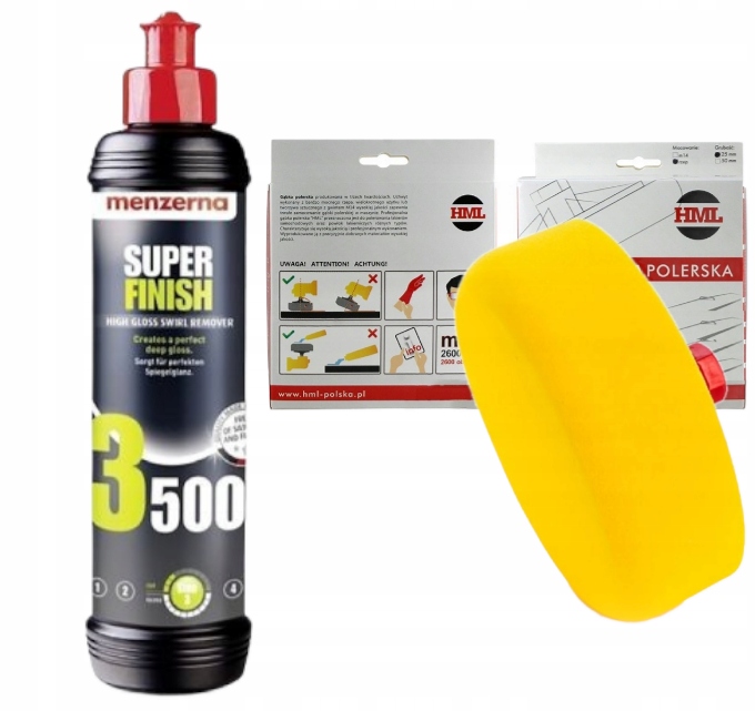 MENZERNA 3500 Pasta Polerska hologramy,pad, 250ml
