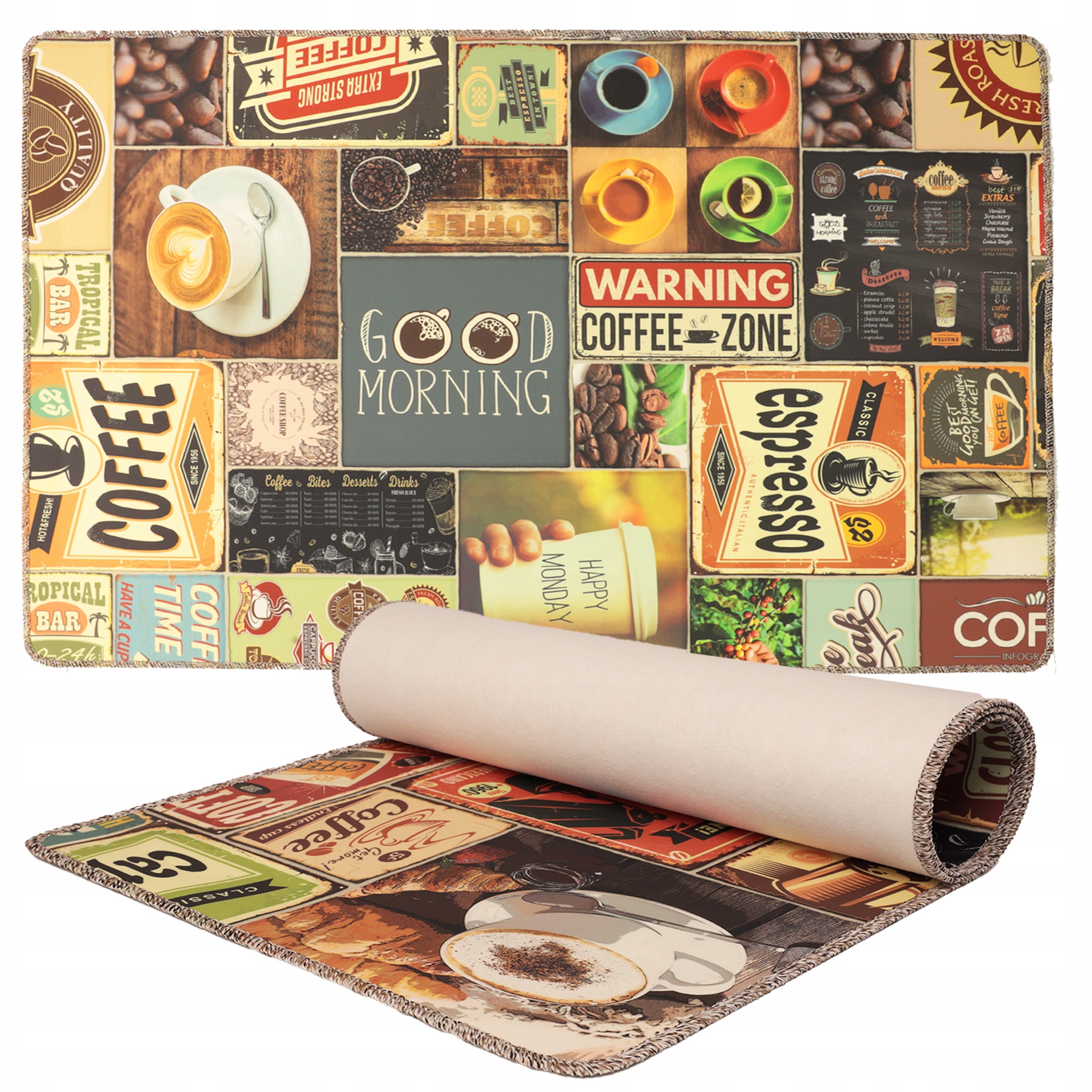 Podlahová rohož do kuchyně Běhoun do kuchyně Koberec do kuchyně 110x160