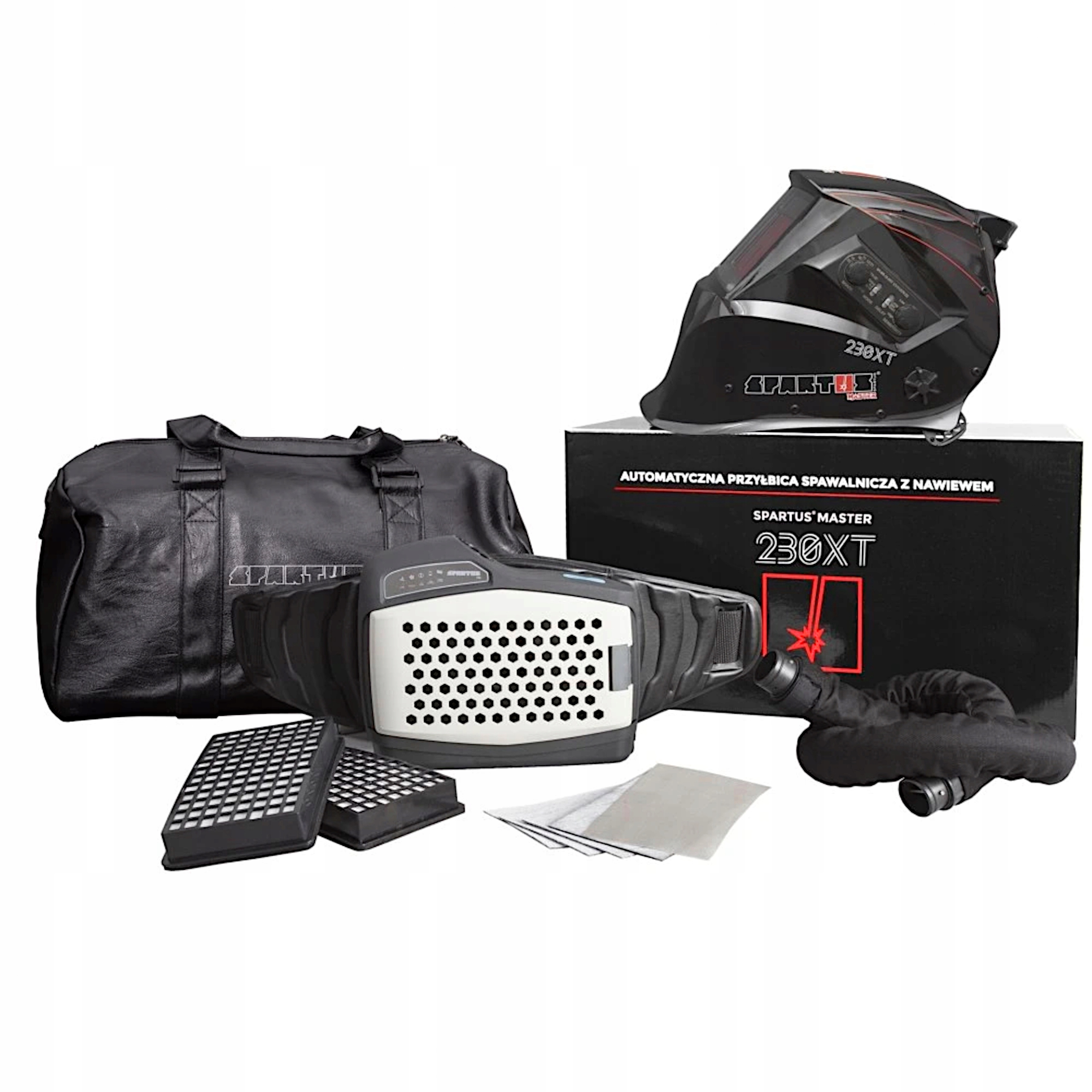 Svařovací Přilba Spartus Master 230XT (filtr True Color) S Přívodem Vzduchu