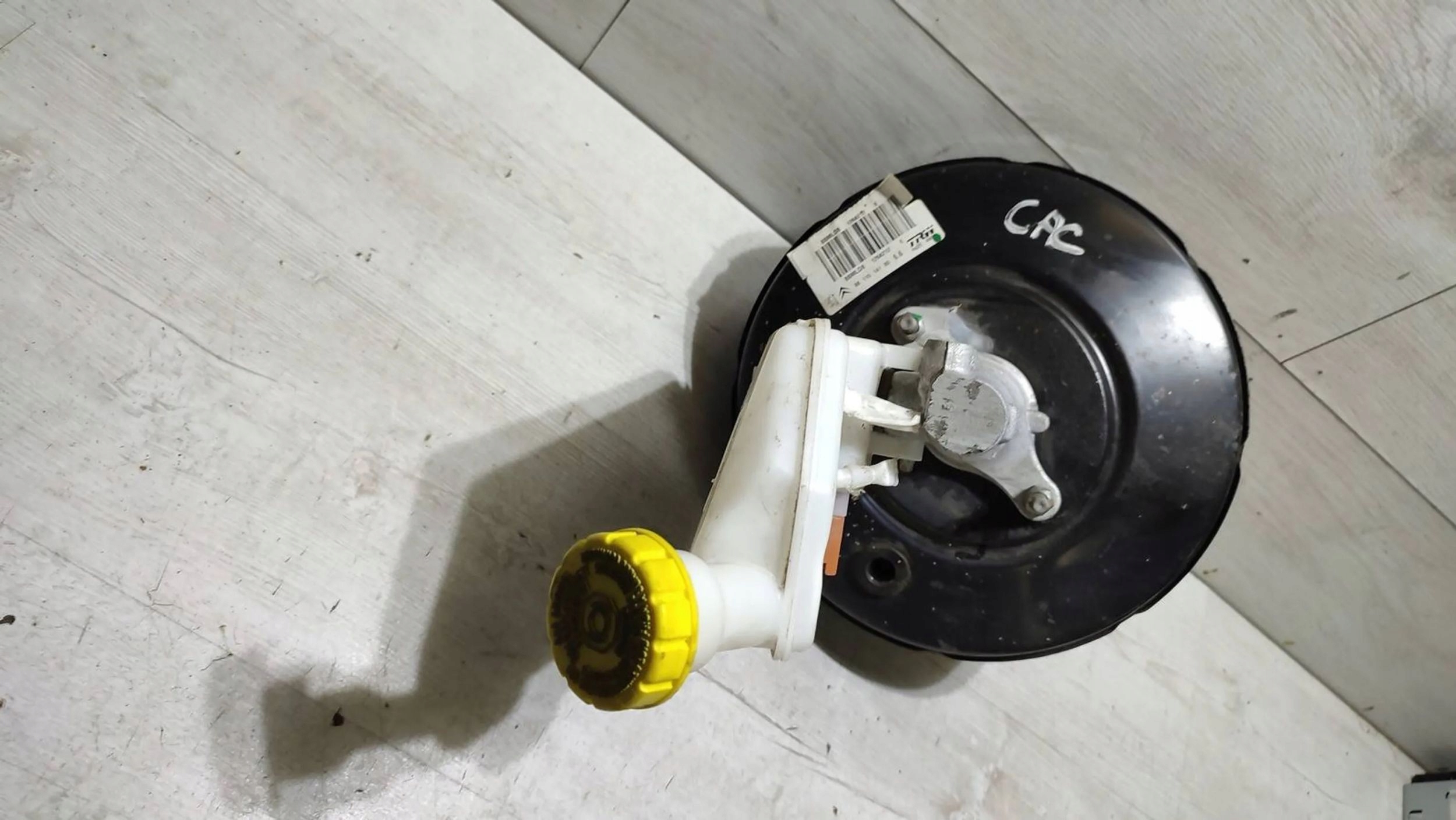 Citroen C4 Cactus 2018 control brakes servo pump