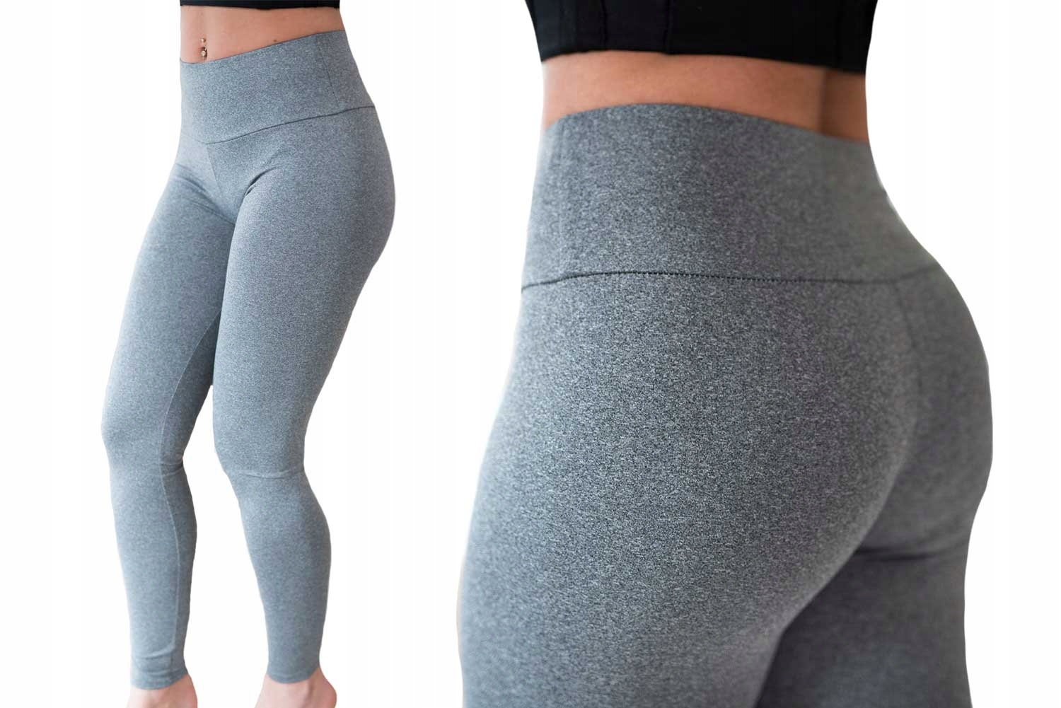 

Ocieplane legginsy damskie getry wysoki stan M