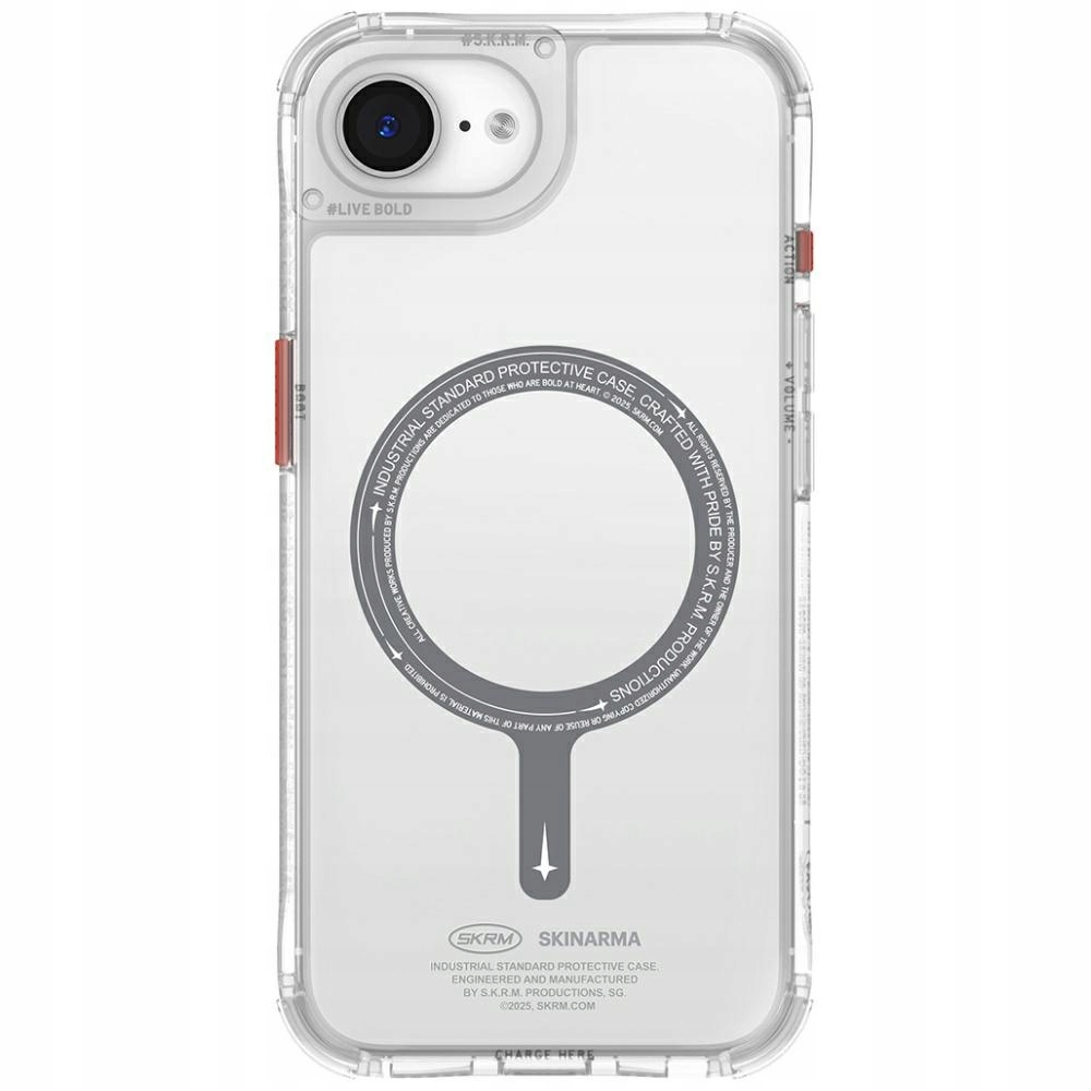 Etui Skinarma Saido MagSafe do iPhone 16e, ochronę 360, stylowa