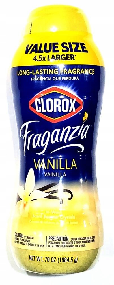 Levně Clorox Fraganzia Vanilla 1984,5 g Krystalky
