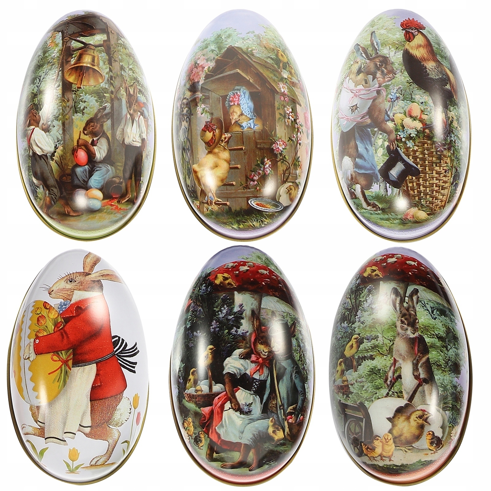 Wielkanoc luźna herbata puszka ozdobna pudełko