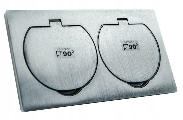 

Gniazdo Podwójne IP55 Stal Nierdzewna OR-AE-1398