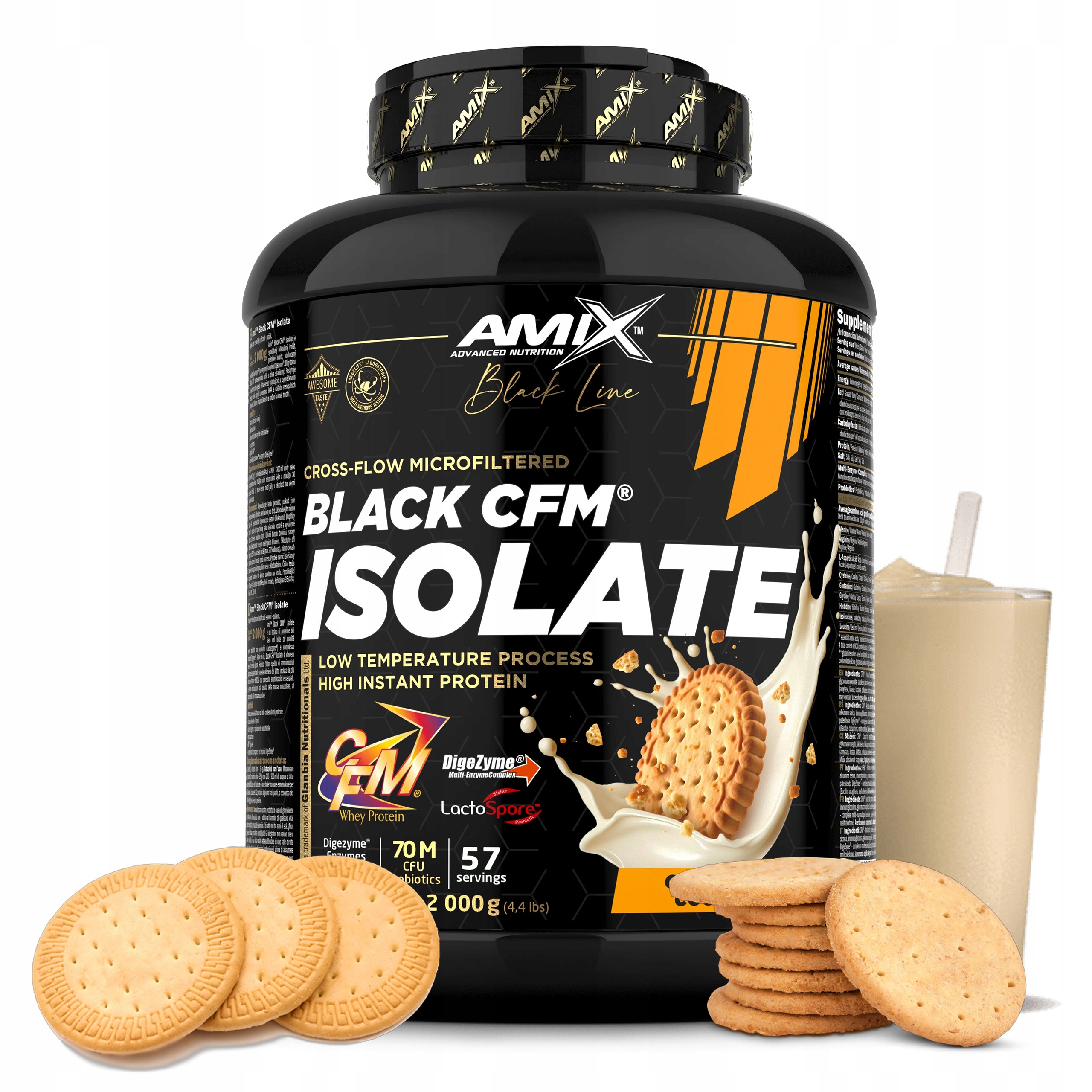 Proteinový izolát Wpi Cfm protein sušenky a sušenky