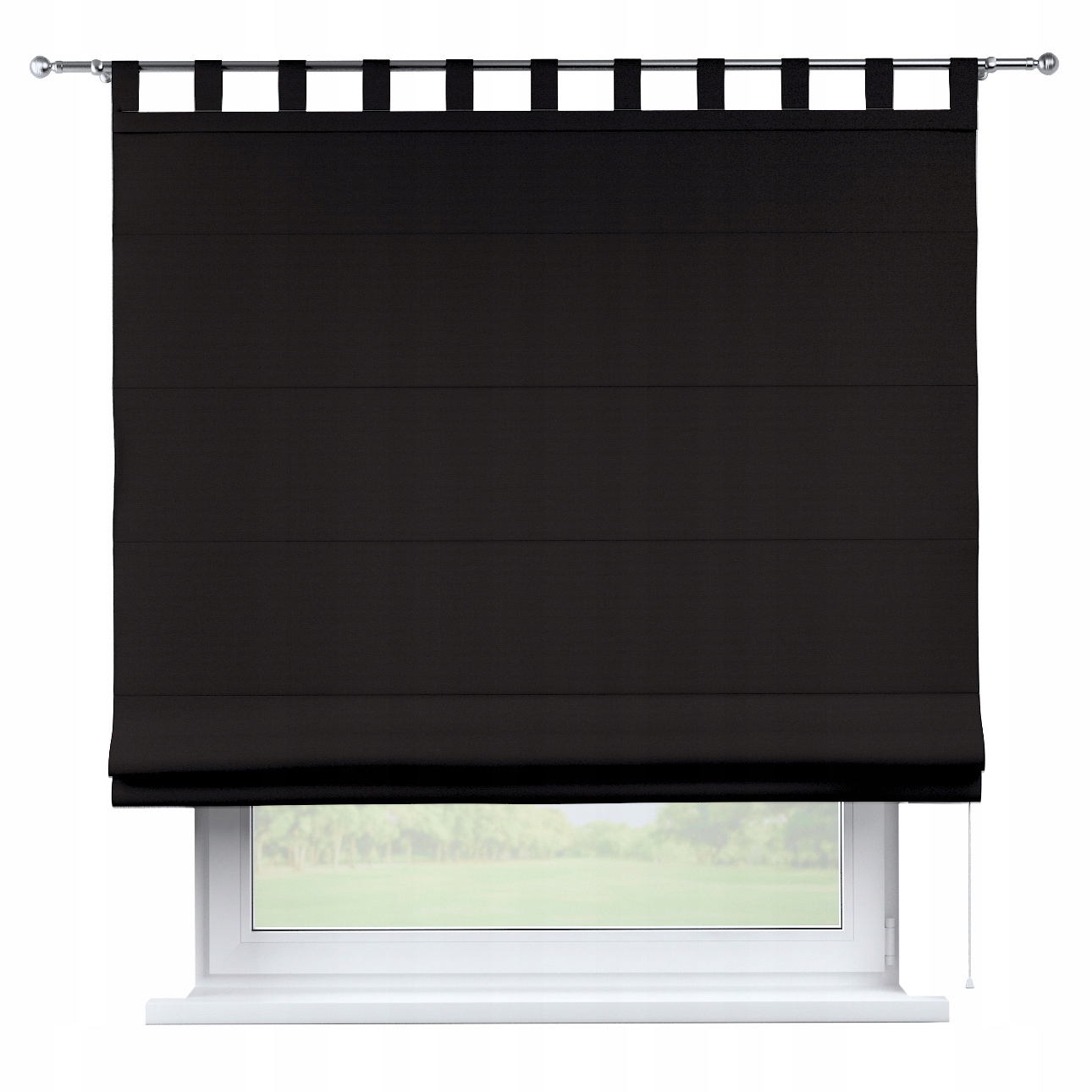 Hotová římská roleta Verona 140 x 180 cm černá