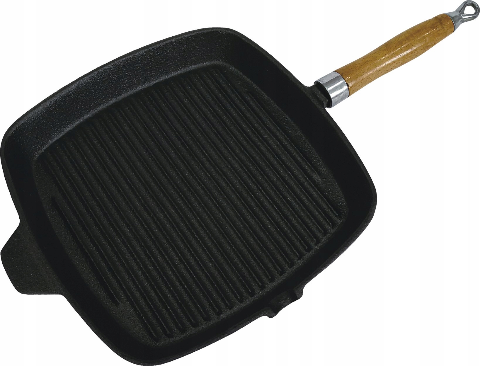 

Patelnia Żeliwna Głęboka 26cm Grillowa Grill PT28