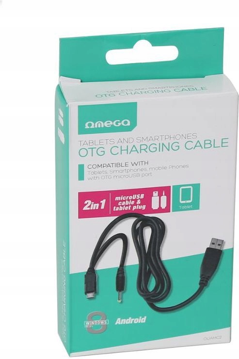 Kabel USB Omega USB 2.0 cable microUSB