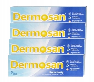

Dermosan Krem tłusty do twarzy i ciała 4 x 40 g