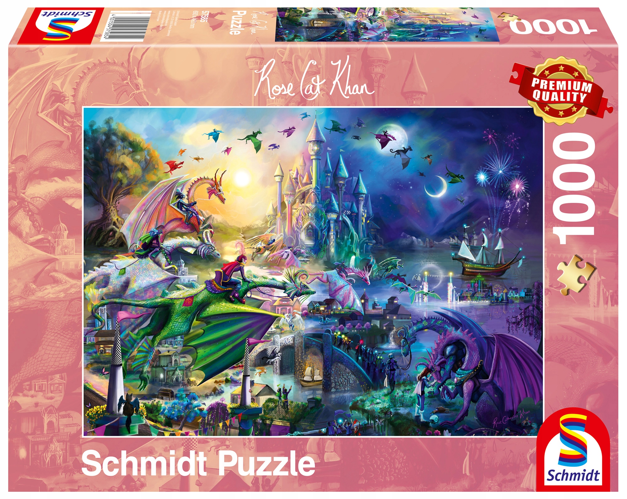 

Pq Puzzle 1000 Rose Cat Khan Smoczy konkurs