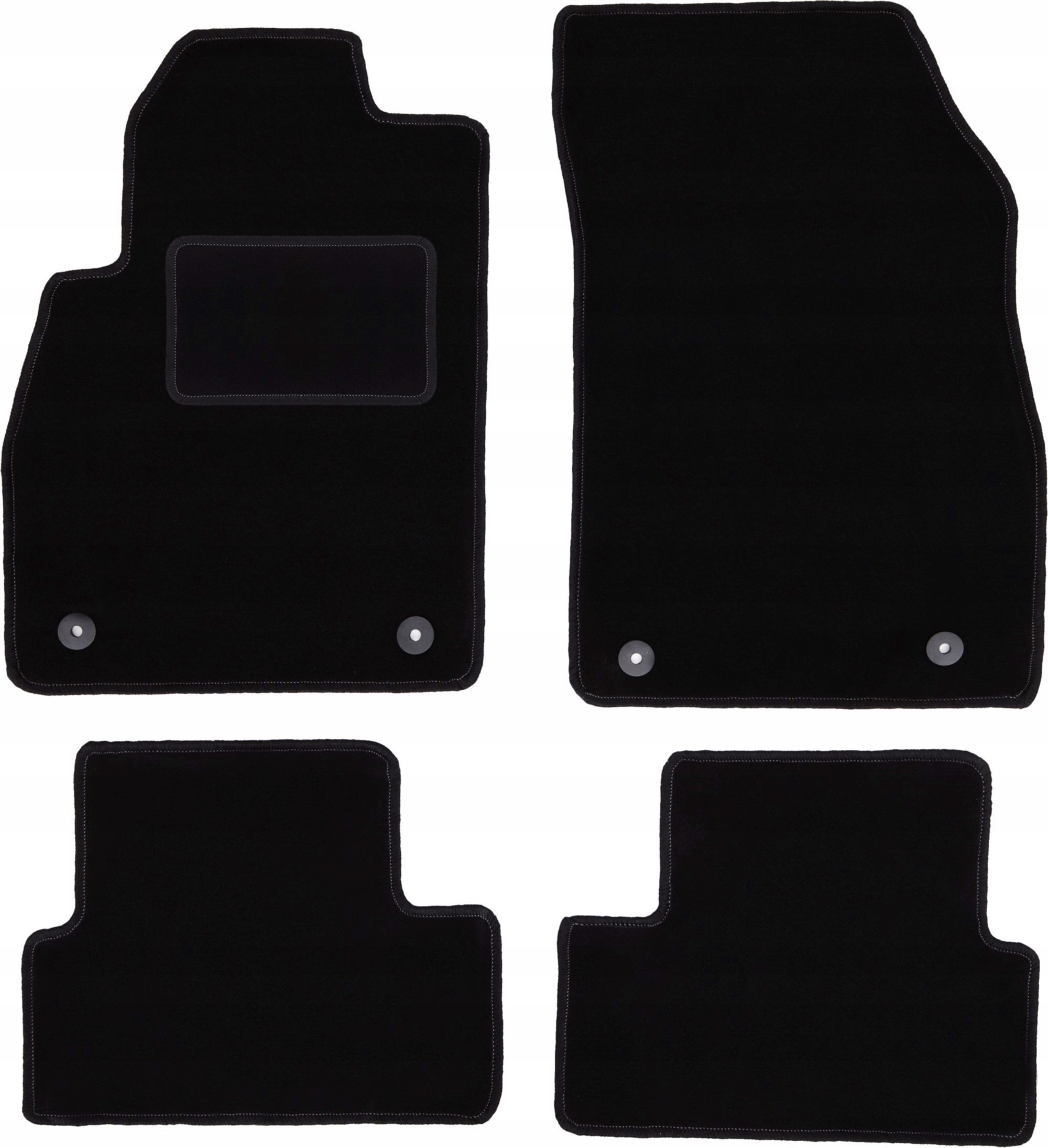 Dywaniki welurowe do: Opel Astra J hatchback, sedan, kombi, sports tourer