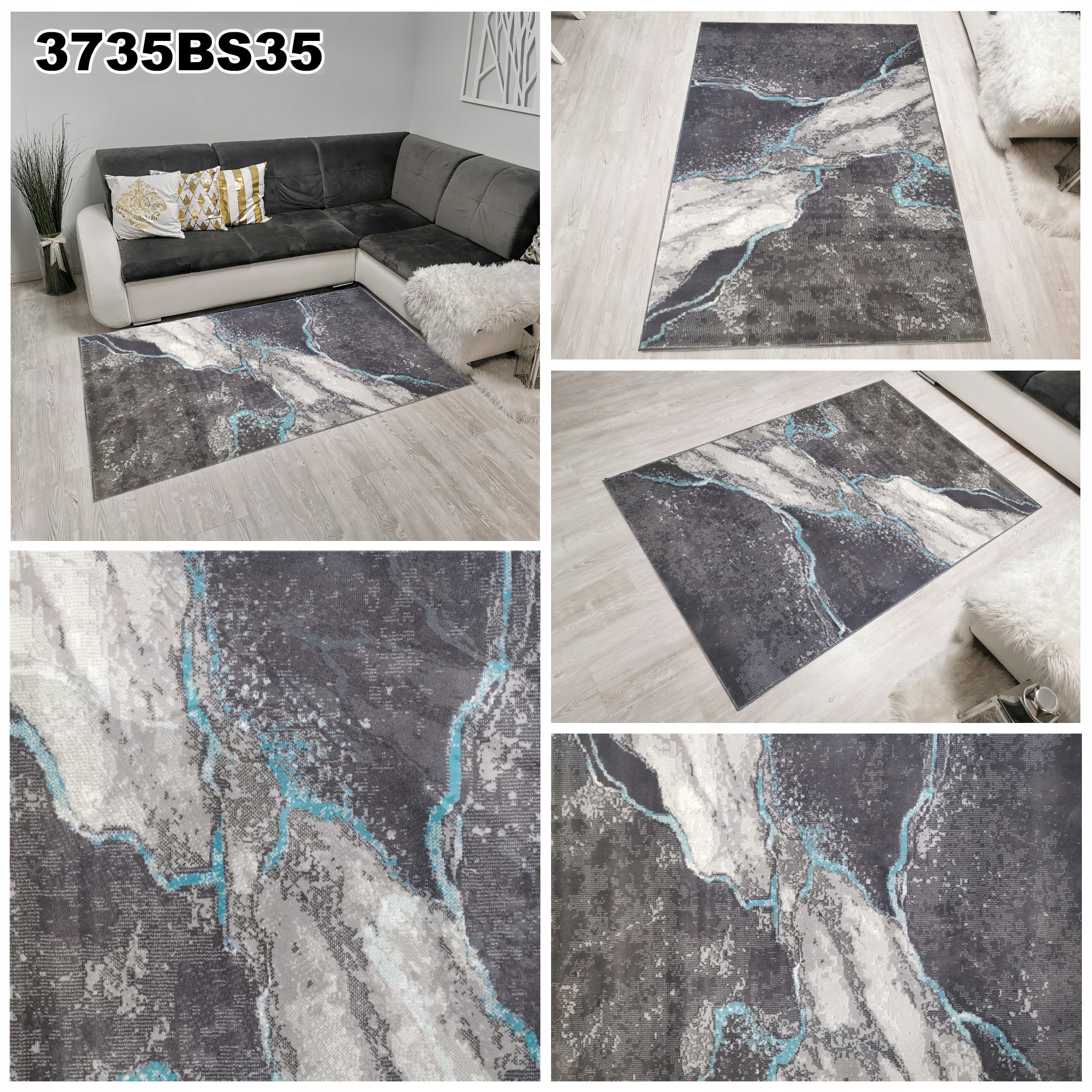 DYWAN NOWOCZESNY ALFA 140x200 TRÓJKĄTY RÓŻNE WZORY Marka inna