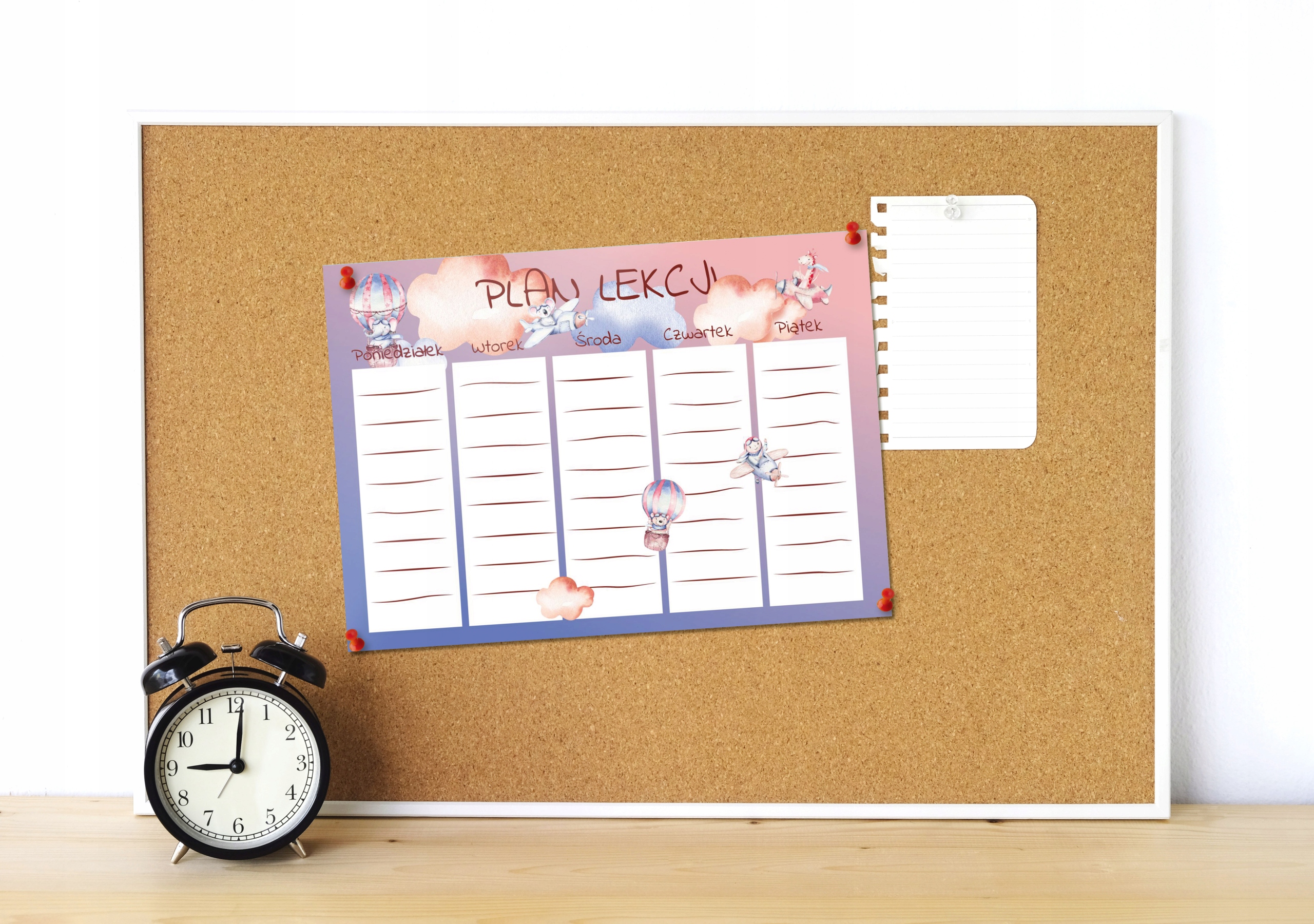 Plan Lekcji A4 SAMOLOTY ZWIERZAKI Kod producenta COPYNET