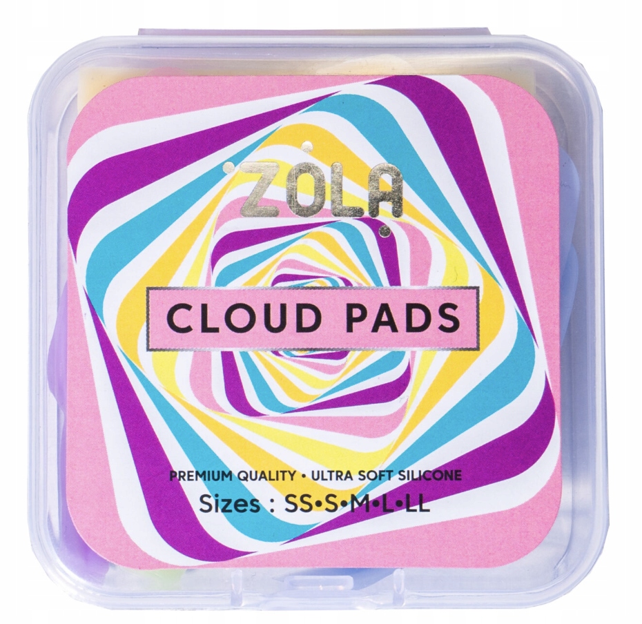 Silikonové formy na laminování řas Zola Cloud Pads 5 párů válečků