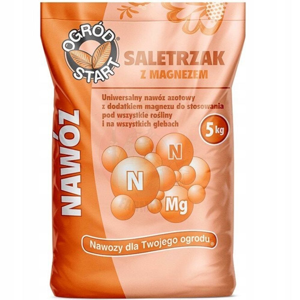 

Saletrzak Nawóz Azotowy Uniwerslany 5KG Z Magnezem