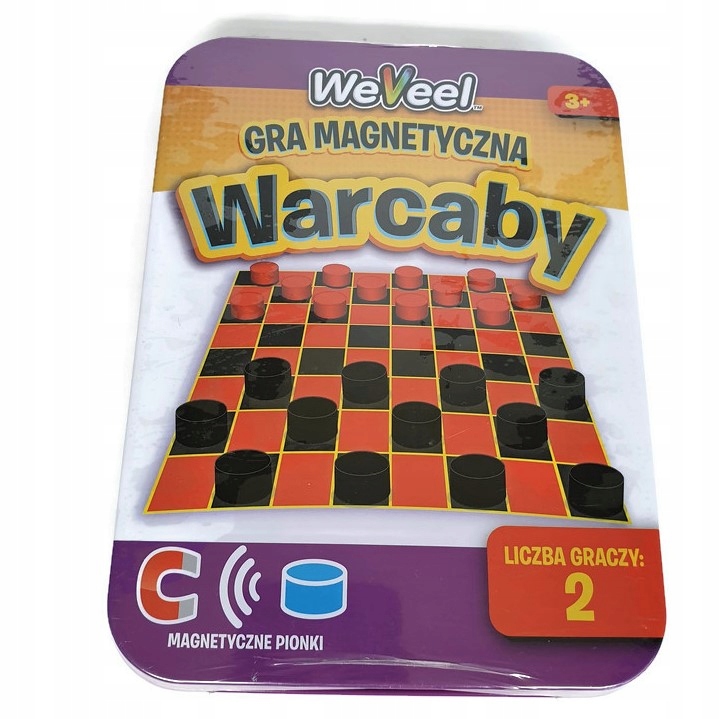 WARCABY GRA MAGNETYCZNA PODRÓŻNA W PUSZCE