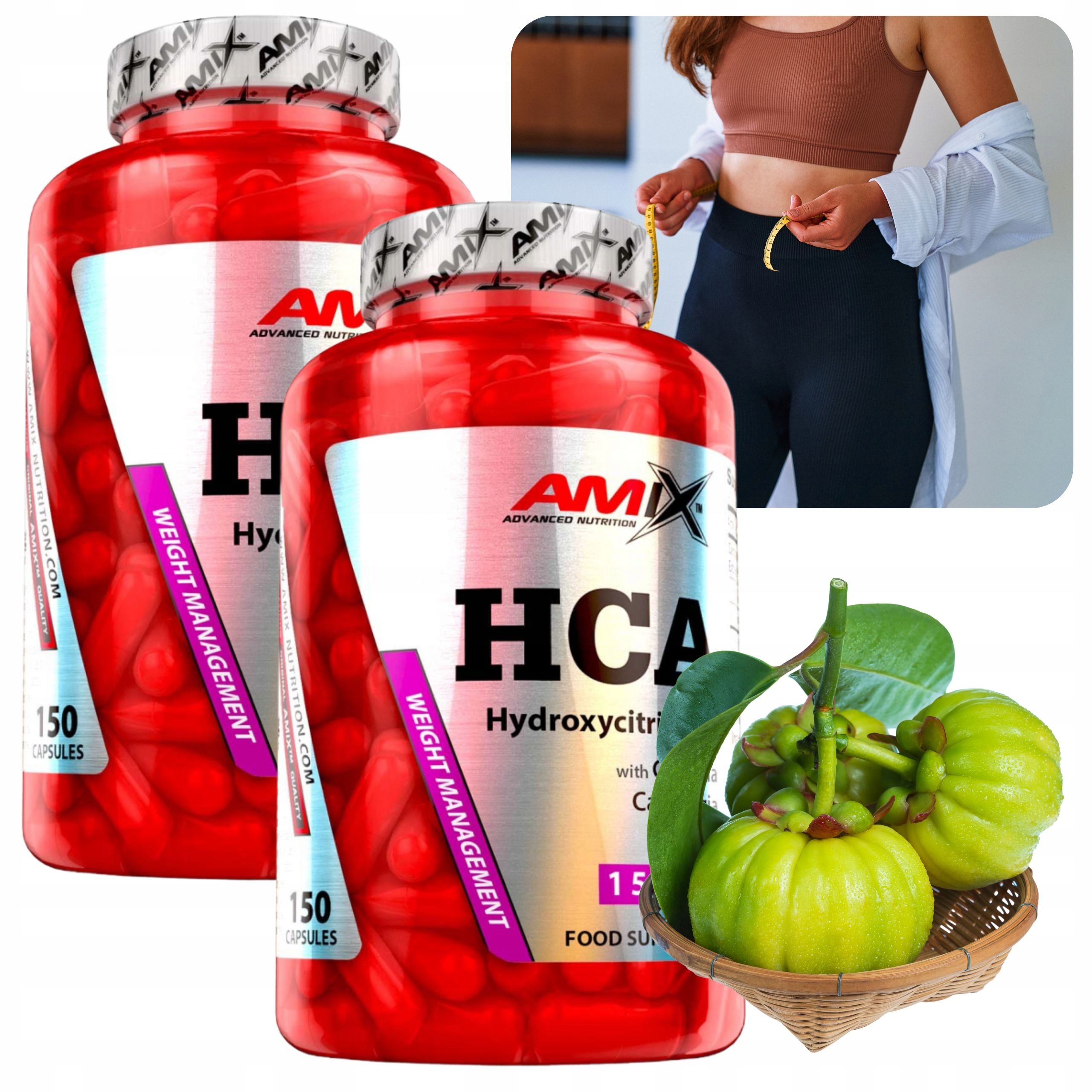 Garcinia Cambogia Extrakt Hca Spalovač tuků Tablety na hubnutí