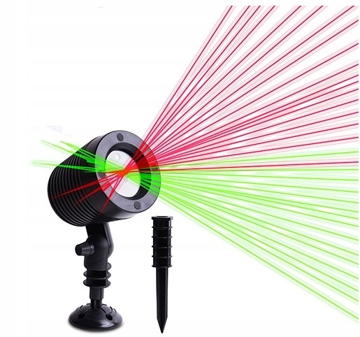 rzutnik laserowy ruchomy z pilotem | LAR8166 — 2
