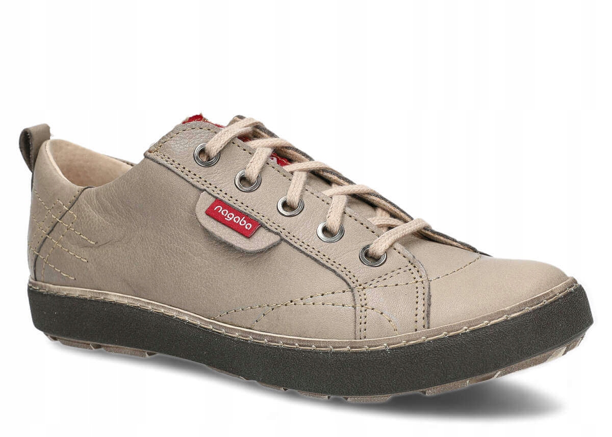 Nagaba 243 Popelavá – Pohodlné Kožené Dámské Polobotky