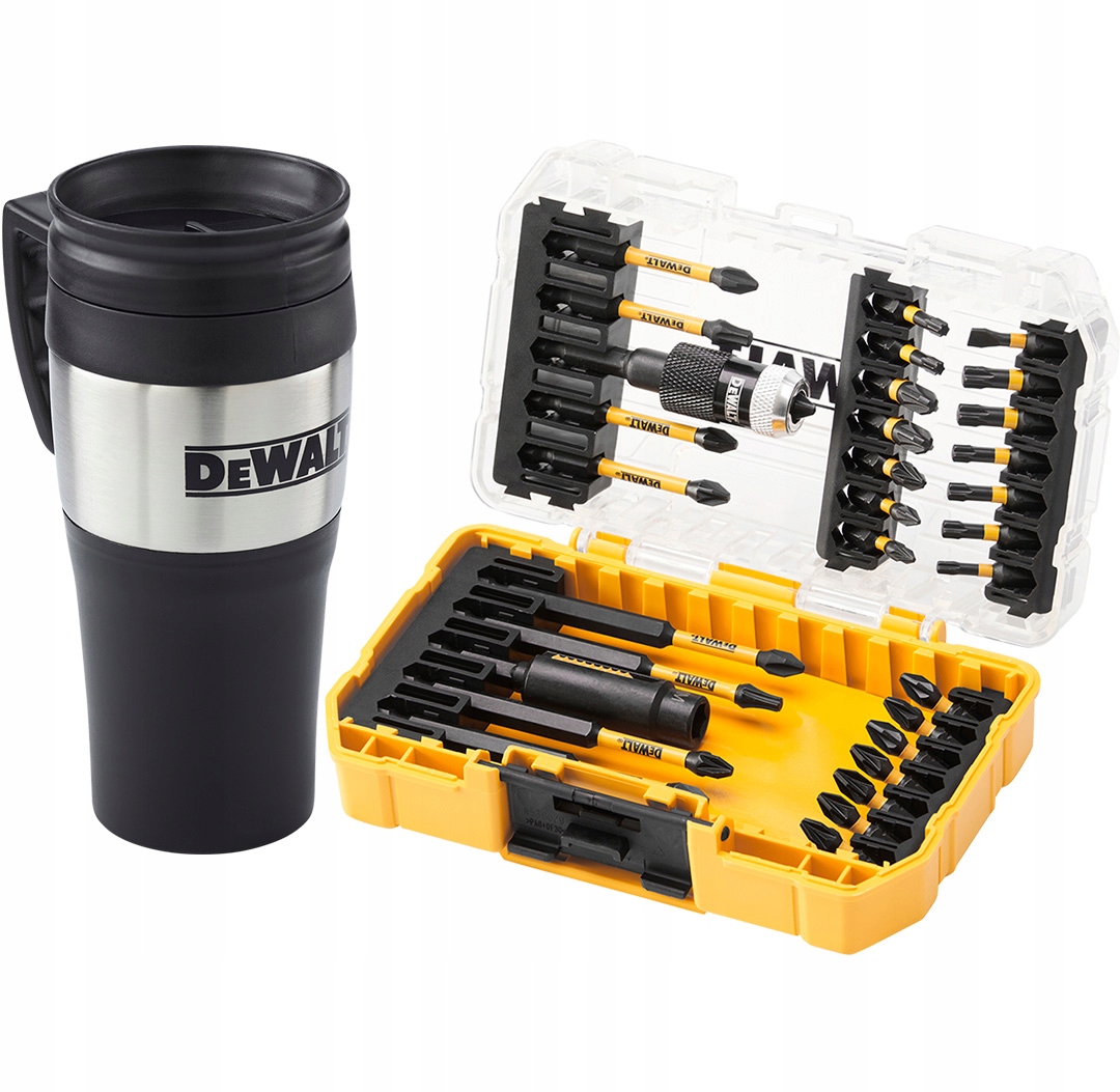 

Zestaw bitów udar 32 szt. DeWALT DT70736TM Kubek