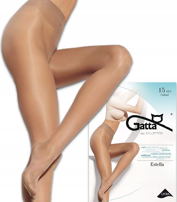 

Gatta Estella Rajstopy 15 Den Kolory! T-band - r4