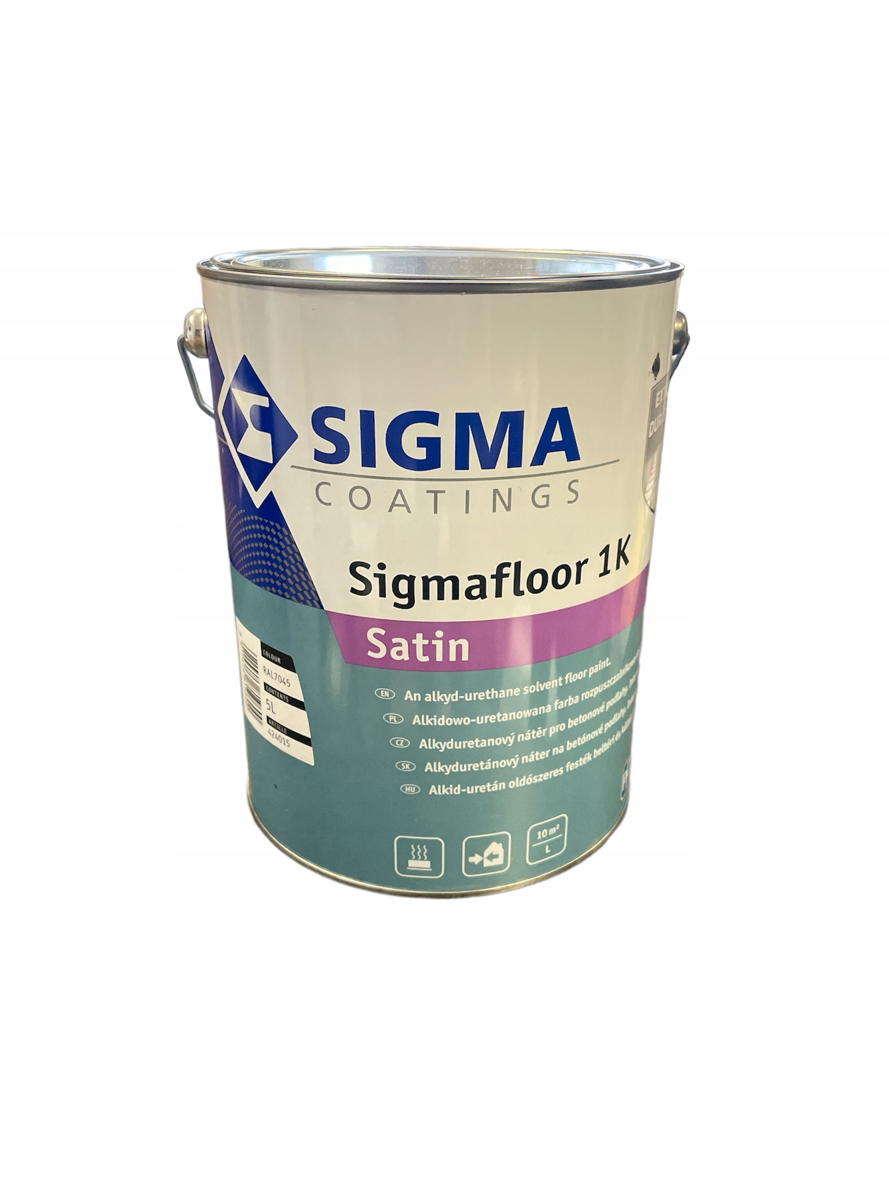 Farba do Posadzek Posadzka Sigmafloor Szara Ral 7045 5 L