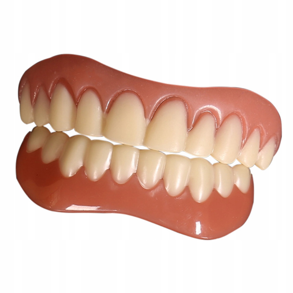 False Teeth Silicone Upper Lower Veneers Perf Marka bez marki