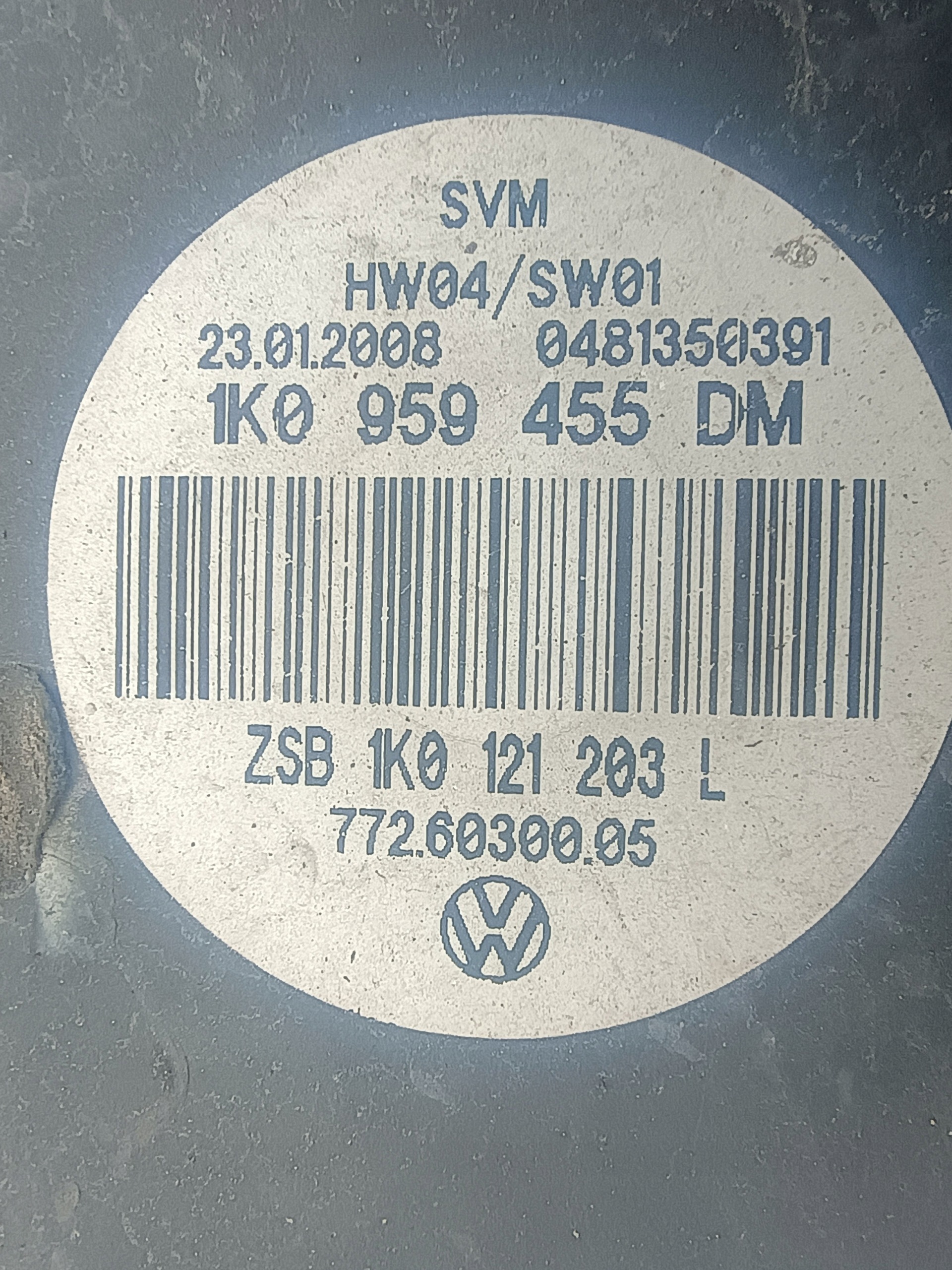 ventilátor chladiče 1K0959455DM VW SEAT SKODA