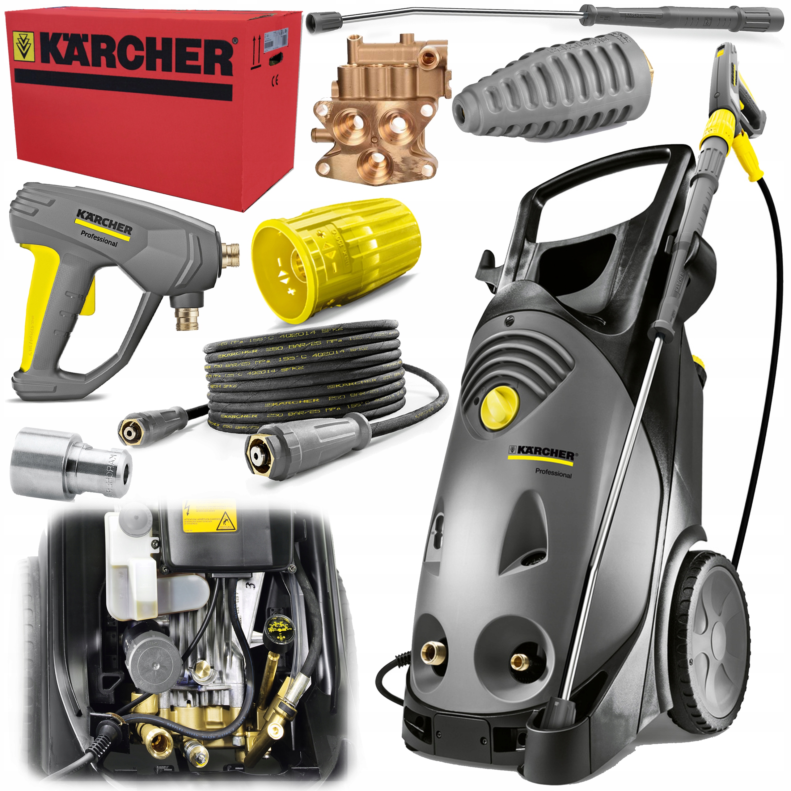 KARCHER HD 10/25-4S PLUS MYJKA CIŚNIENIOWA MOCNA 11331812713 - Allegro.pl